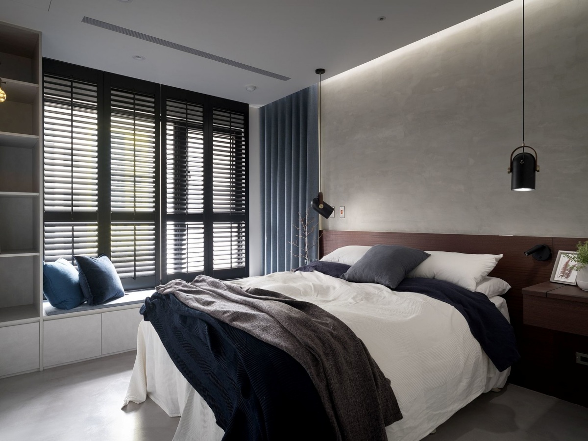 床頭設計；臥室設計；室內設計；居家裝潢