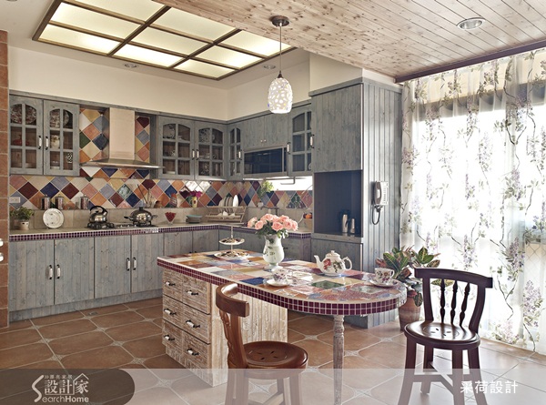 8個磁磚拼貼鄉村田園宅