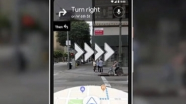 Google 開始小規模測試 AR 版 Google Maps 導航功能