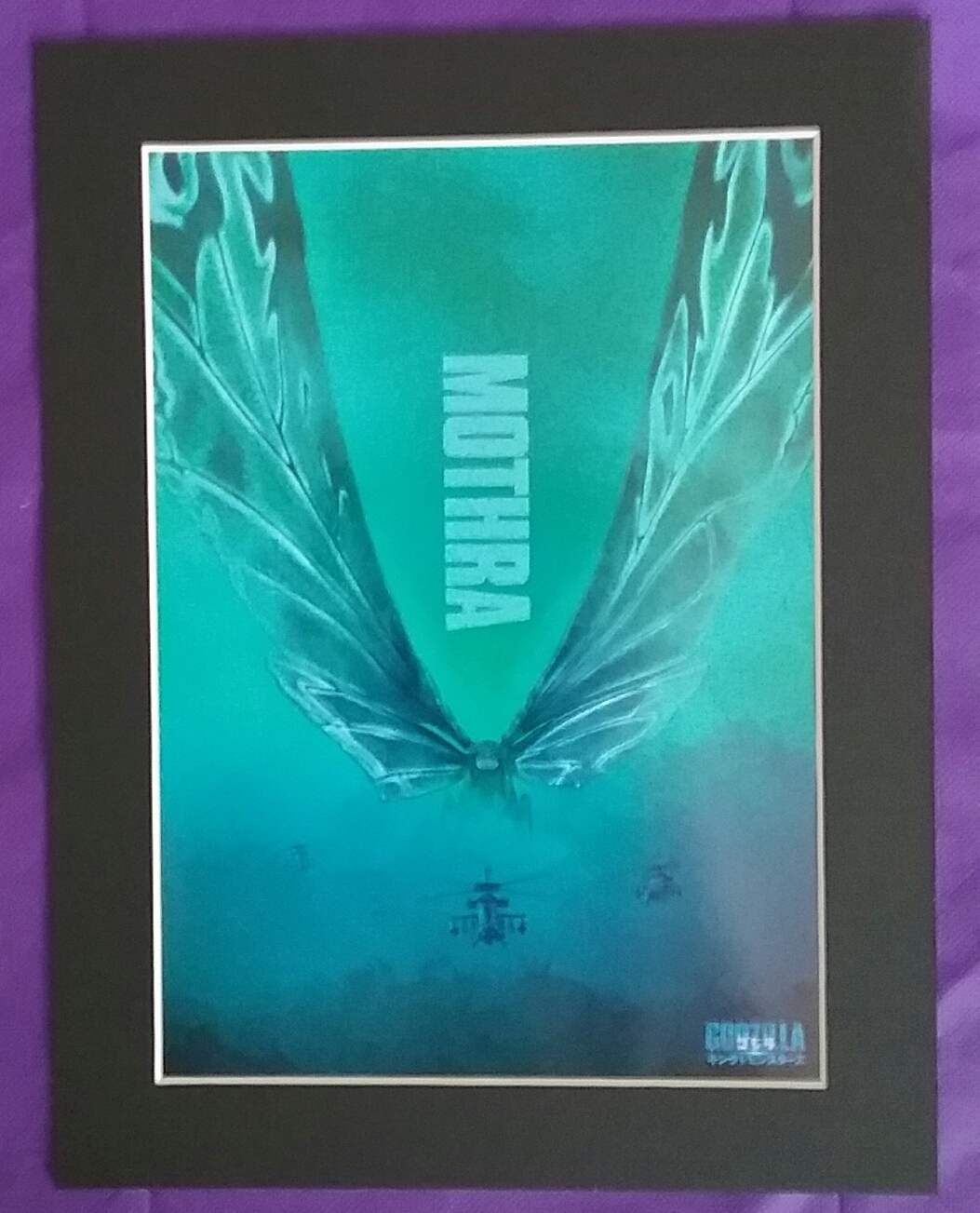 【美國電影小海報】2019最新上映-哥吉拉一套四張(日文版)限量特價品