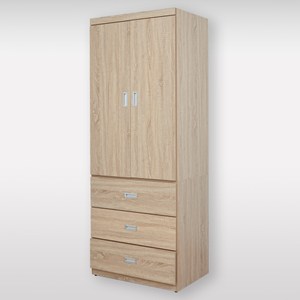 ◆門後附鏡片，方便整理儀容 ◆三抽設計，收納空間多一倍 ◆免組裝，專人宅配到府