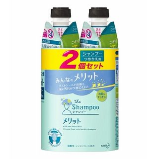 メリット 詰替2P シャンプー・コンディショナー 340ml×2
