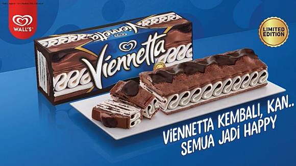 Penampakan Es  Krim  Viennetta Isi Tempe Netizen Viennetempe