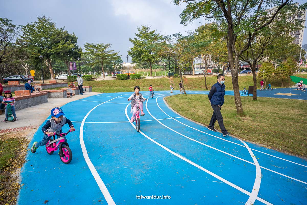 【立言公園】最美的學滑步車.腳踏車練習場景點推薦