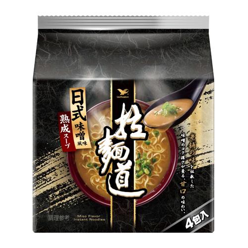 拉麵道-日式味噌風味101Gx4入【愛買】