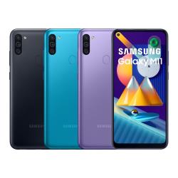 ◎|◎|◎品牌:Samsung三星型號:GalaxyM11種類:智慧手機ROM/內建儲存空間:32GBRAM記憶體:3GB螢幕尺寸:6.4吋螢幕解析度:1560x720顏色:紫色系,黑色系,藍色系主相