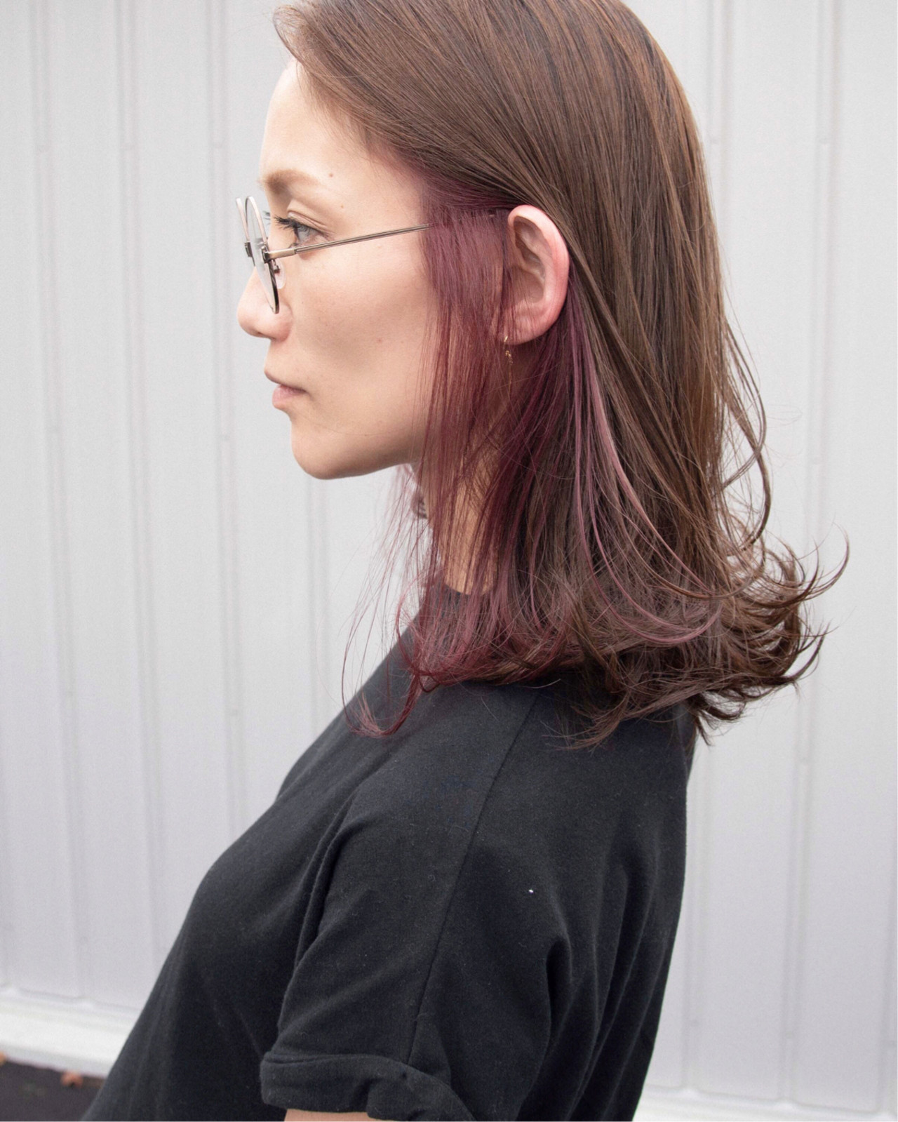 今人気 インナーピンク で可愛くなっちゃお Hair