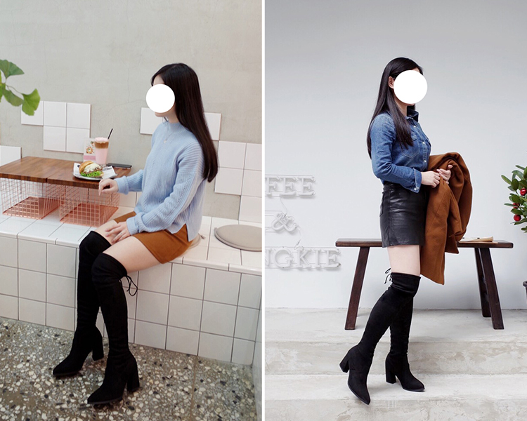 膝上靴 膝上靴穿搭 膝上靴推薦 長靴 D+AF