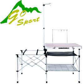 【GO SPORT台灣 新式手提式料理桌】98001/料理桌/摺疊桌★滿額送