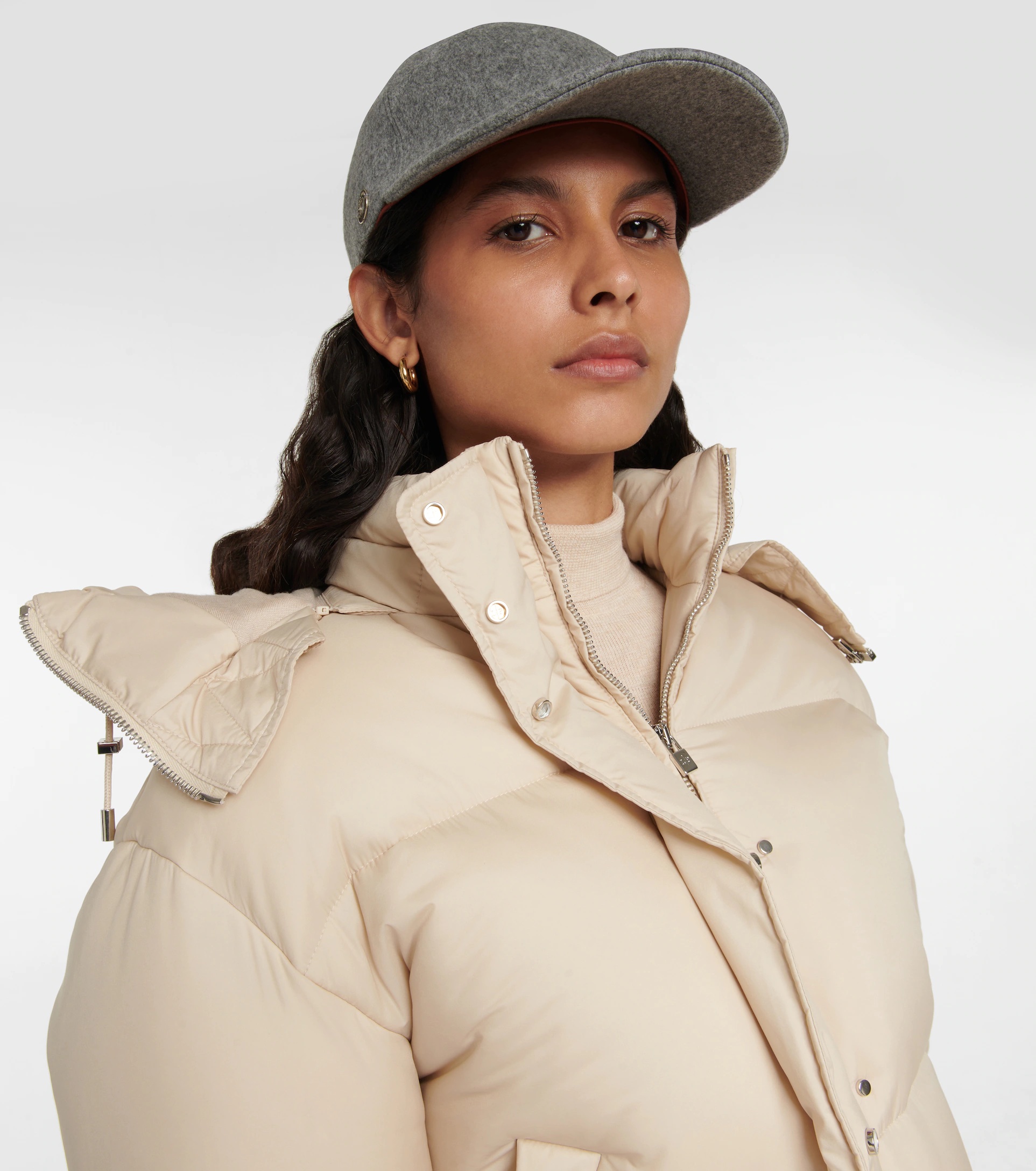 LORO PIANA Cashmere baseball cap