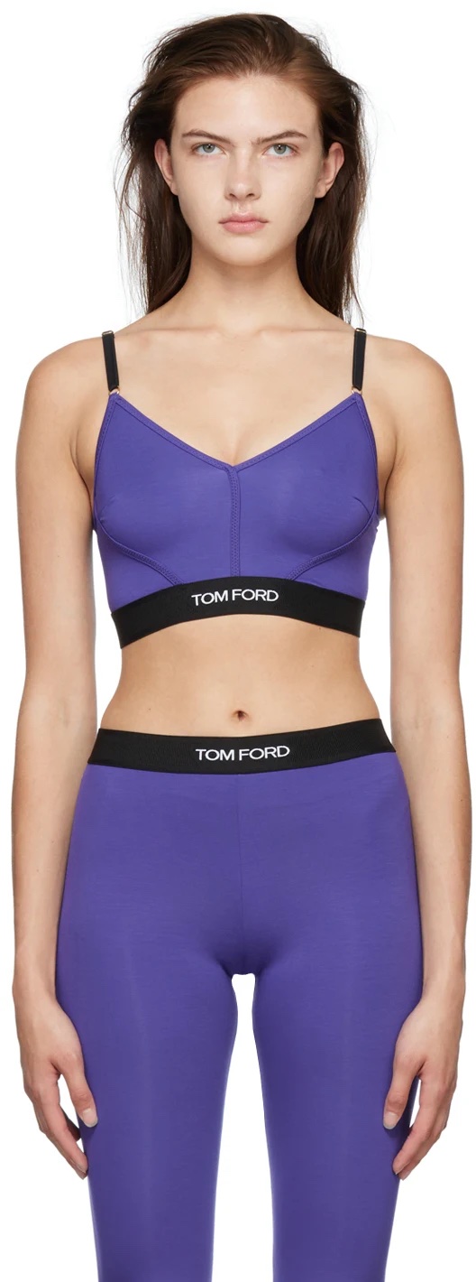 TOM FORD Purple Signature Tank Top