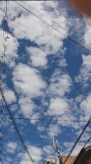 雷怖いならみんなで集まって話そ！気分を落ち着かせよう！快晴な空が待っています！