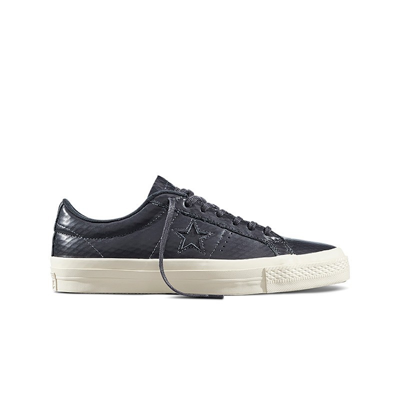 CONVERSE ONE STAR LUNARLON 黑色 皮革 奶油底 男女鞋 153705C《CLASSICK》