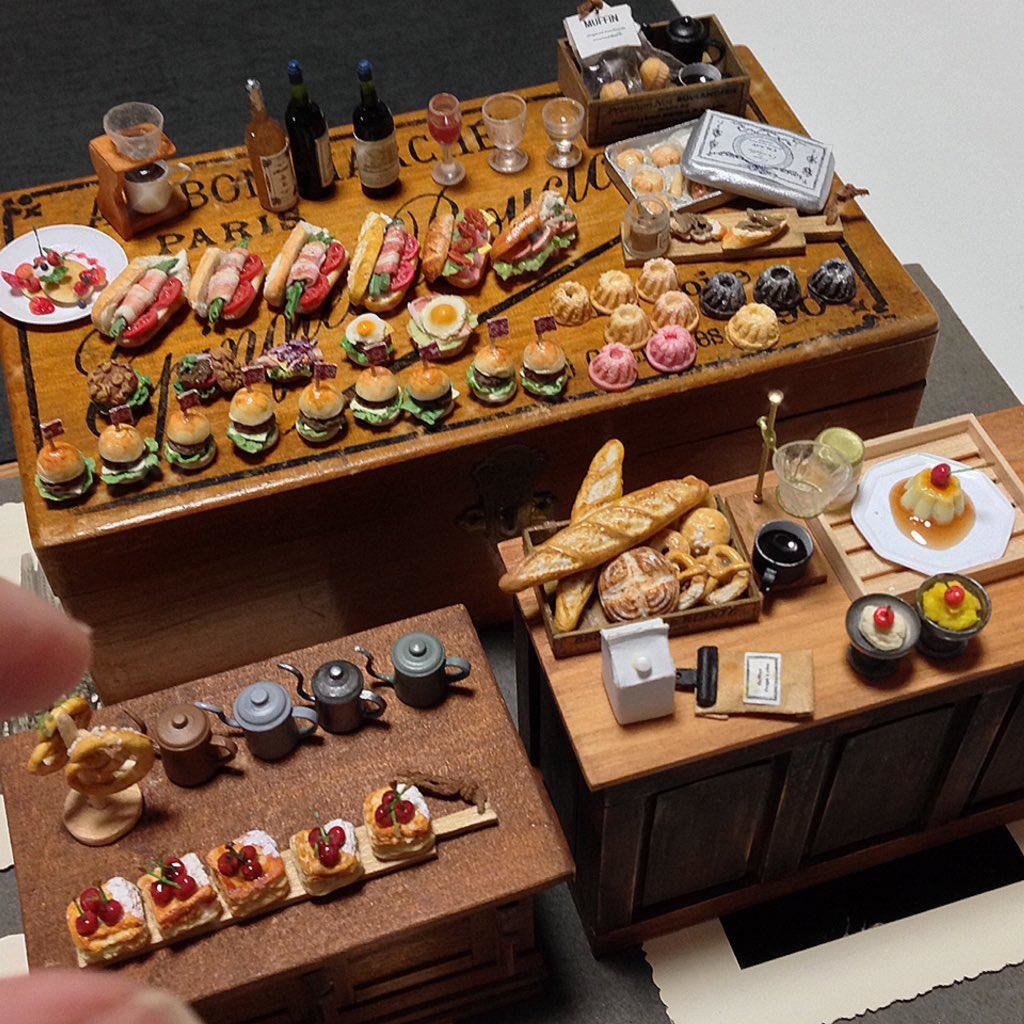 指先サイズの カフェごはん にこだわり おしゃれミニチュアフードに込めた作家の想いとは ウォーカープラス