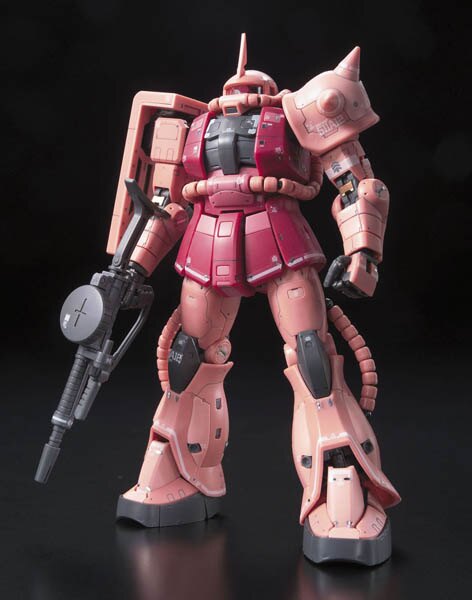 ☆勳寶玩具舖【鋼彈現貨】BANDAI 組裝模型 RG 1/144 #02 MS-06S Zaku II 夏亞專用薩克 鋼彈