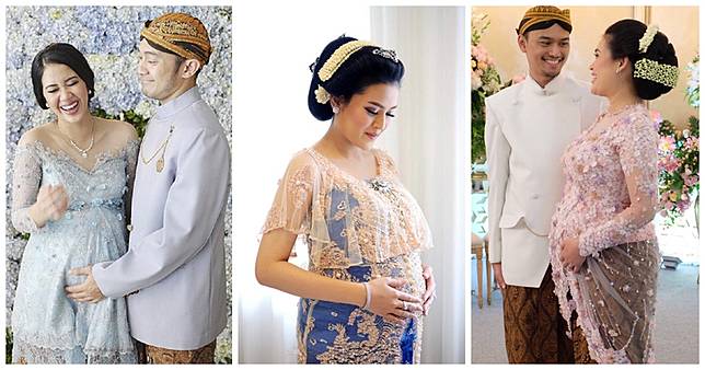 14 Kebaya Cantik Bumil Untuk Tampil Elegan Saat Acara Mitoni 14 Kebaya Cantik Bumil Untuk Tampil Elegan Saat Acara Mitoni
