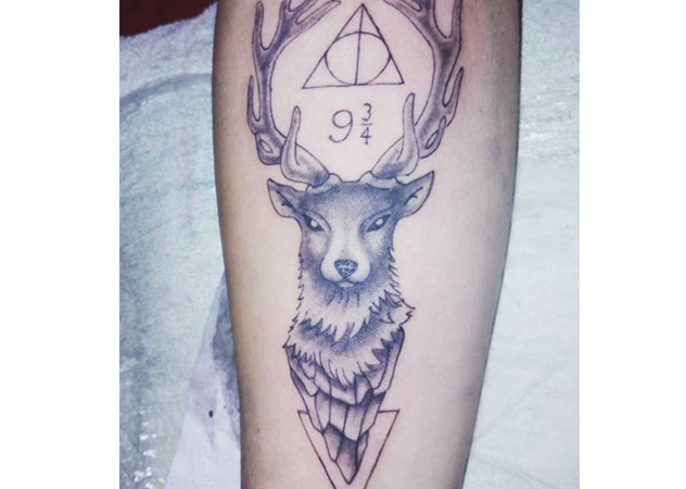 哈利波特刺青