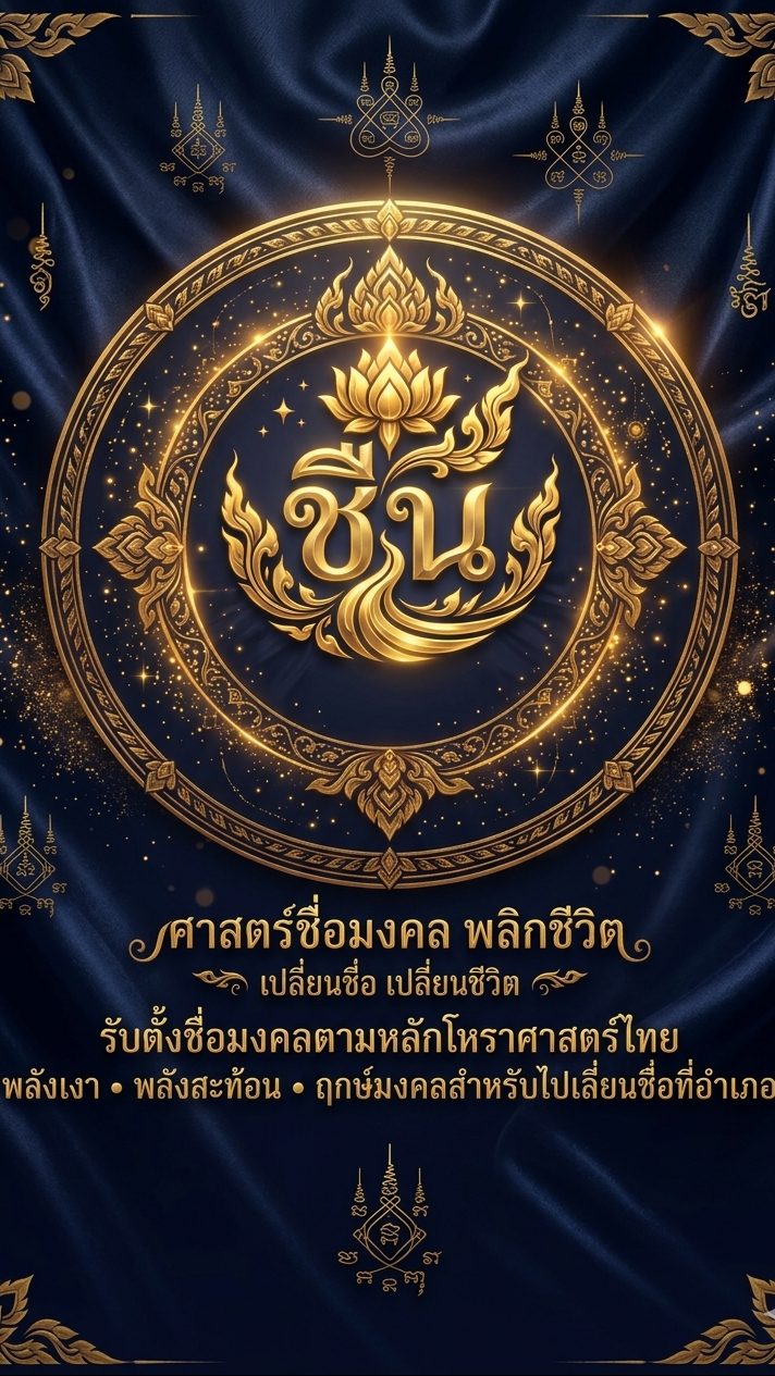ศาสตร์ชื่อมงคล พลิกชีวิต