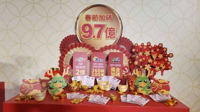 威力彩上看4.6億  還有143組100萬元春節大紅包 台彩教你怎麼買