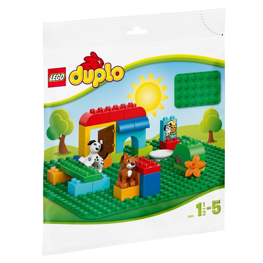 樂高LEGO 2304 Duplo 得寶系列 - 綠色大底板