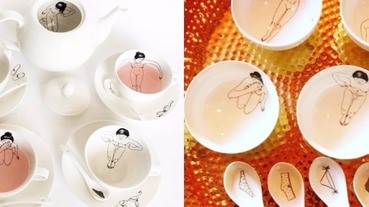 唉呦～好害羞的下午茶，裸女茶具組讓午茶時光春色無邊