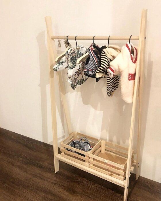 100均素材で作る 犬用ハンガーラック をご紹介