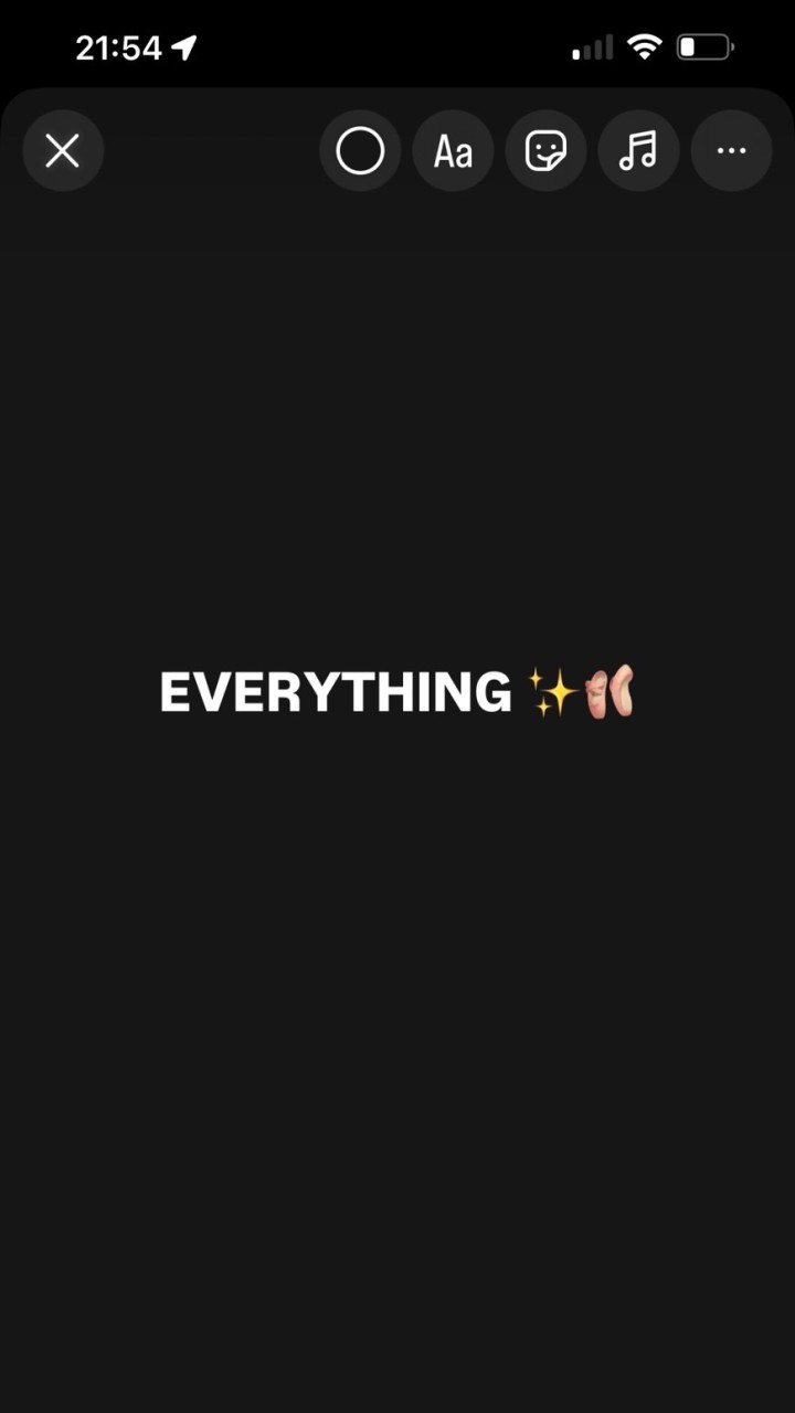 Everything ✨🩰