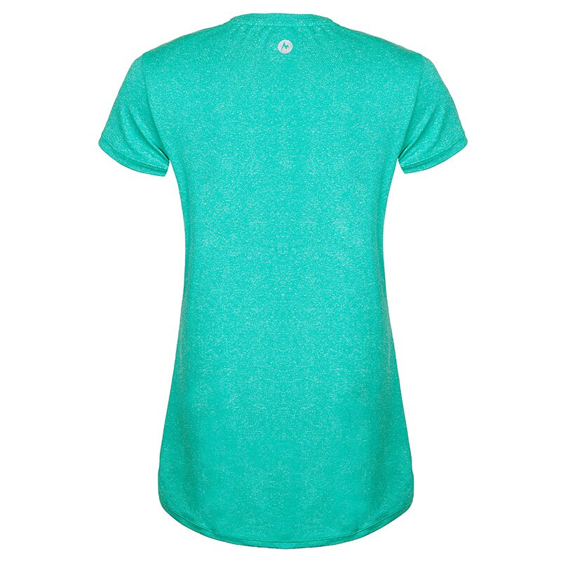 ├登山樂┤美國Marmot土撥鼠 Women's Post Time 女款防曬排汗短袖T恤 綠 #55250-8450