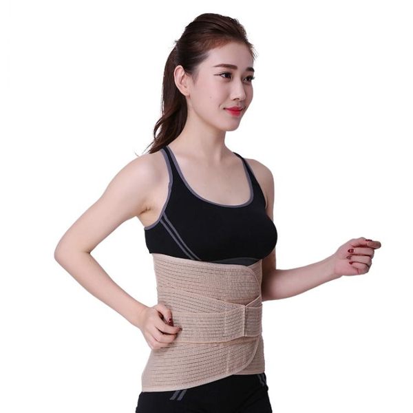 運動護腰帶 束腹帶束腰帶 加寬腰椎保護帶加寬固定腰部支撐收腹帶腰封【多多鞋包店】ps2838