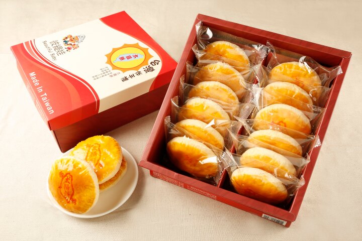 相信甜點【Beautiful Baby】經典太陽餅 ▶台灣特產 送禮大方 ★台南百家好店★台南金鑽好店★ 一盒10入