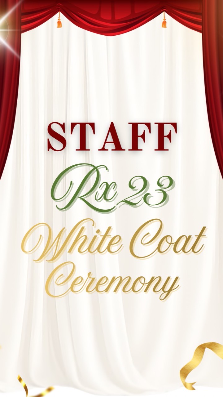 Rx23 White Coat Ceremony