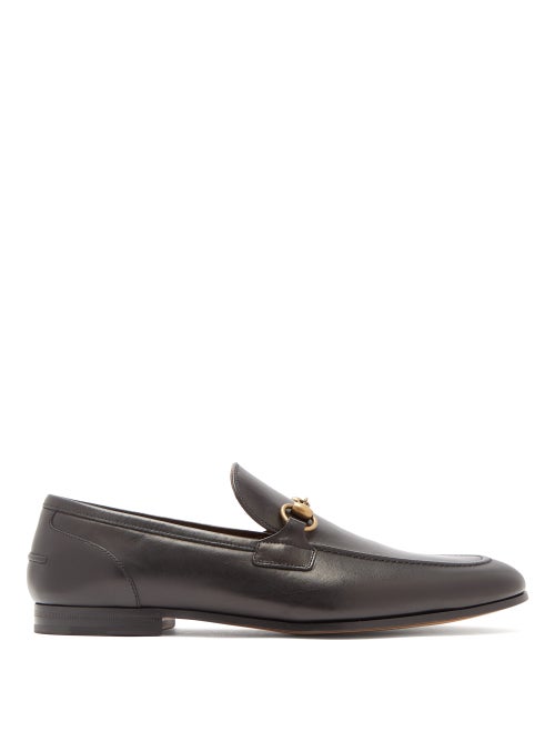 Gucci - These black Jordaan loafers are the current version of Gucci's iconic 1953 designed style - 