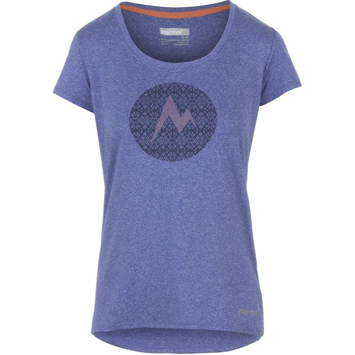 ├登山樂┤美國Marmot土撥鼠 Women's Post Time 女款防曬排汗短袖T恤 紫 #55250-6553