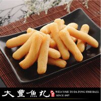 【大豐魚丸】火鍋料鍋物炸物專家-甜不辣(小條)-燒烤必備600g(大份)