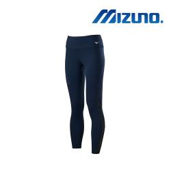 ◎吸汗快乾|◎伸縮彈性佳|◎品牌:MIZUNO美津濃品牌定位:運動品牌種類:褲子款式:運動褲適穿性別:女生顏色:藍色系適穿季節:秋冬主材質:聚酯纖維腰身:中腰長度:全長版型:正常