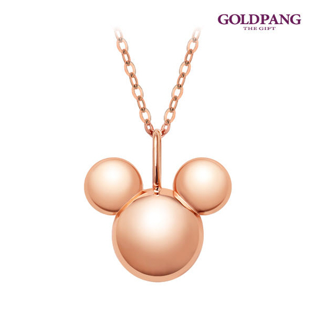 14k 胖胖老鼠吊墜