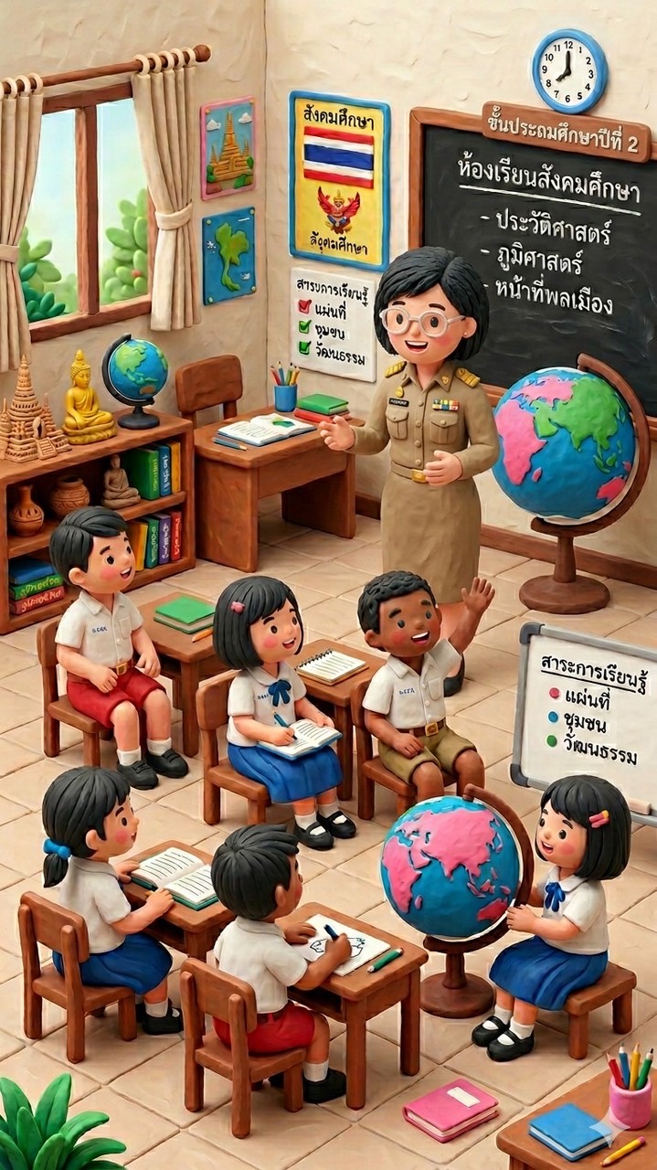 ชั้นประถมศึกษาปีที่ 2 โรงเรียนวัดบางจิก