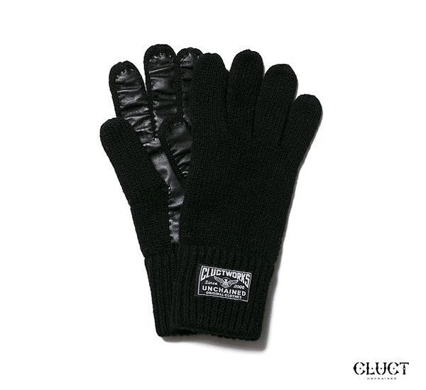 CLUCT COMBINATION GLOVES 小羊皮革手套