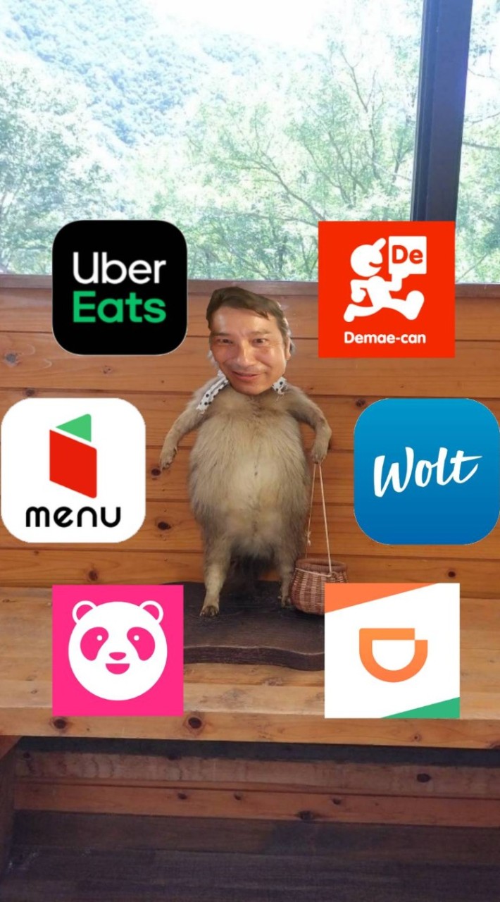 OpenChat 名古屋配達員情報交換 デリバリー ウーバー ウォルト メニュー 出前館 UBER WOLT MENU