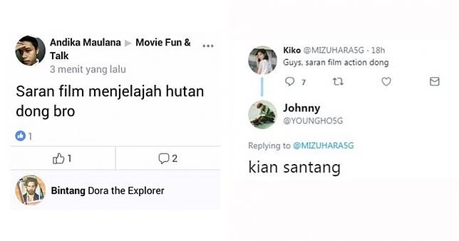 12 Status lucu tanya film ke warganet ini endingnya ngeselin