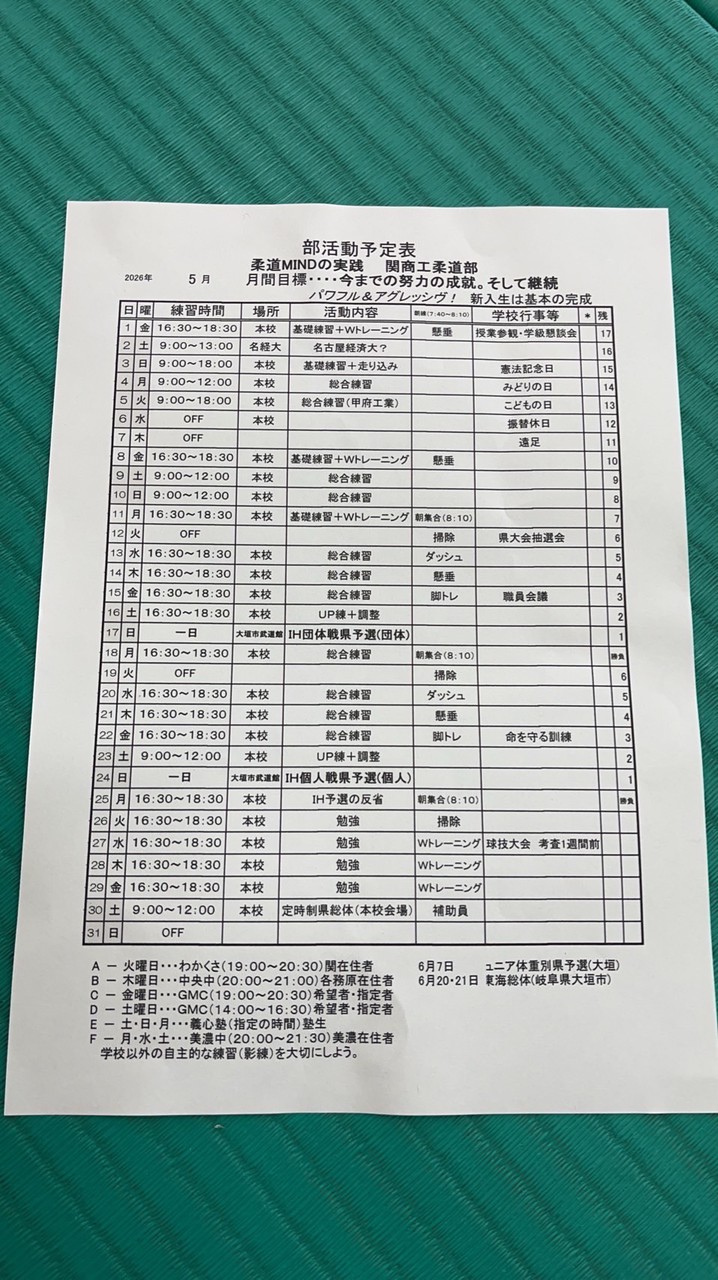 関商工柔道部