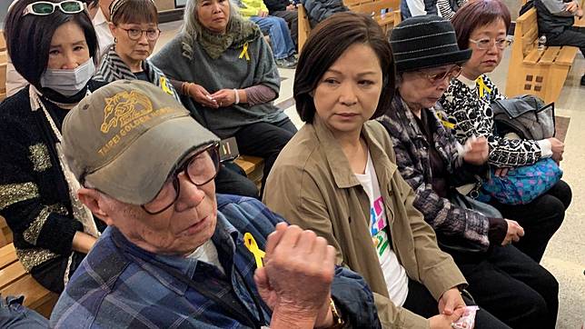 林福地導演（左）、楊貴媚談關於侯傑其人其事。記者陳慧貞／攝影
