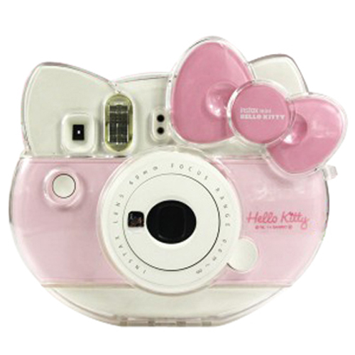 For FUJIFILM mini Hello Kitty 拍立得專用 透明水晶殼