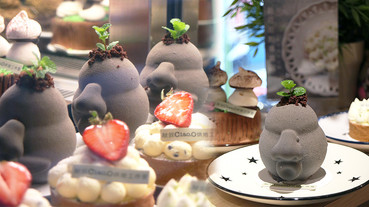 會流餡的「大鼻子摩艾慕斯蛋糕」！新北咖啡廳「敲我Ciao.O」酸度過癮的檸檬塔也超厲害