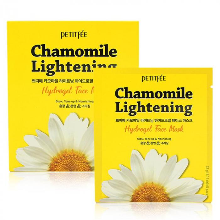 petitfee 洋甘菊淨白提亮面膜 (5片入)