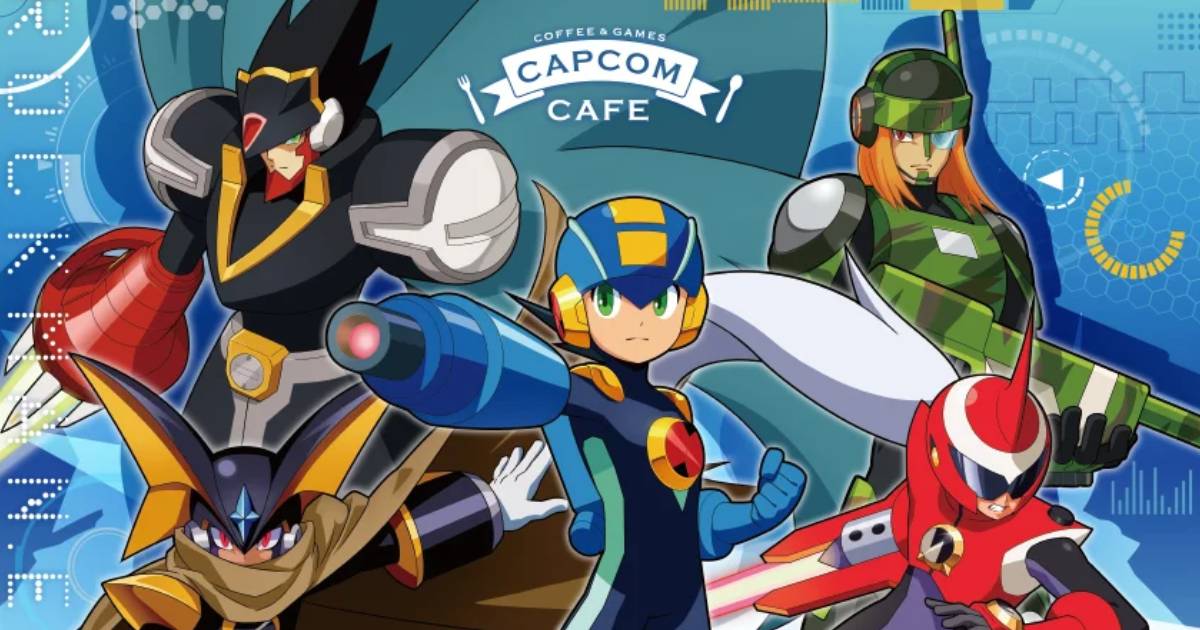 Capcom Cafe與「洛克人exe」系列聯乘活動將於1月26日五舉行！主視覺圖公開 Saiga Nak Line Today 6828