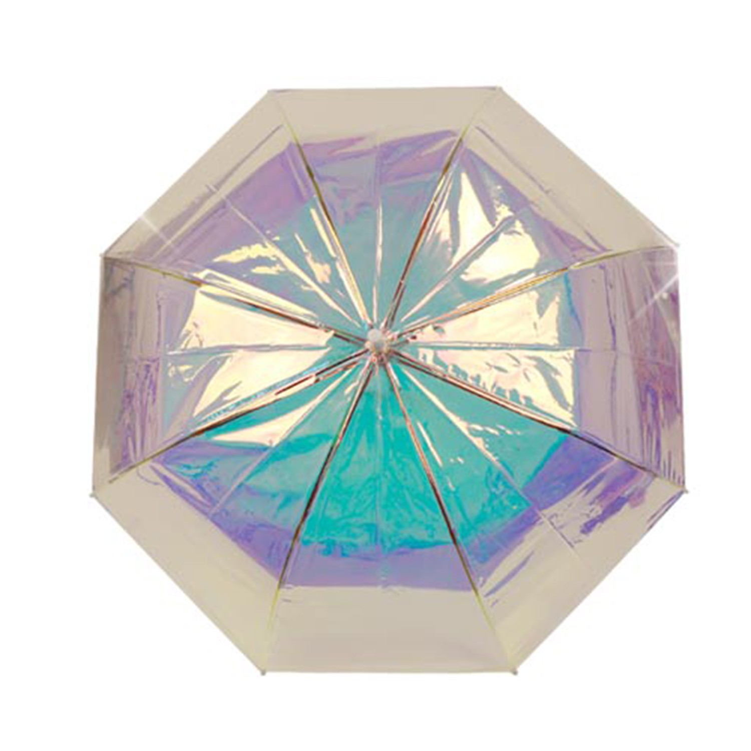 時尚吸睛！百元入荷 。輕巧型握把，輕鬆無負擔 。鑽石透明傘布，光線折射奪目 。繽紛閃耀，層次感提升 。一傘在手，焦點在我