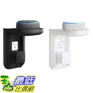 ECHOGEAR EGOS1 插座式壁掛架 Outlet Shelf 適用 Amazon Echo Dot (3rd Gen & Kids edition) Echo Plus