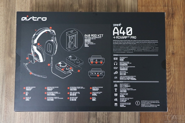 跨平台競技遊戲潮人利器，羅技 ASTRO A40 電競耳麥+音頻擴大器 開箱體驗