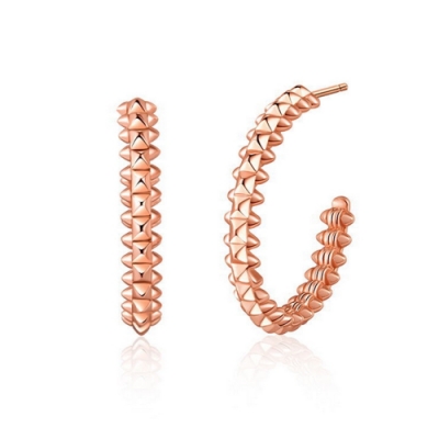 通體S925銀針不過敏 最新韓劇同款 質感極佳金色 綻放女人味